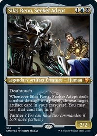 Silas Renn, Seeker Adept (Foil Etched) [Commander Legends] | Enigma On Main