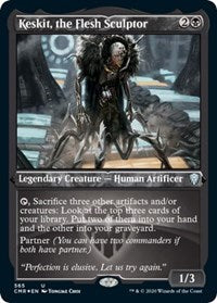 Keskit, the Flesh Sculptor (Foil Etched) [Commander Legends] | Enigma On Main