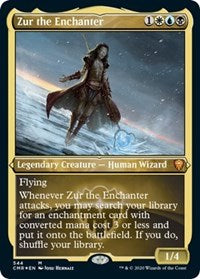 Zur the Enchanter (Foil Etched) [Commander Legends] | Enigma On Main