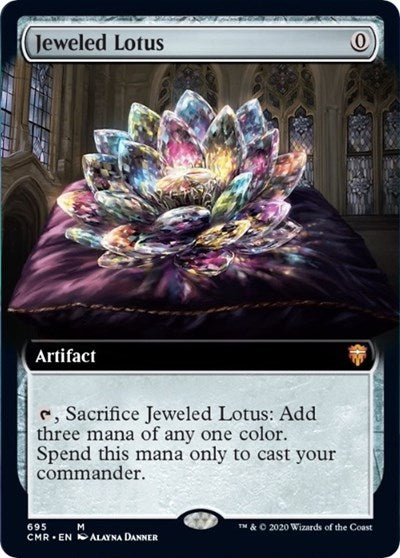 Jeweled Lotus (Extended Art) [Commander Legends] | Enigma On Main