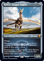 Ramos, Dragon Engine (Foil Etched) [Commander Legends] | Enigma On Main