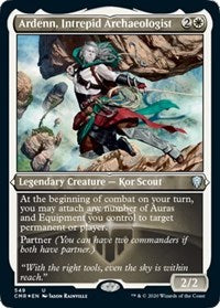 Ardenn, Intrepid Archaeologist (Foil Etched) [Commander Legends] | Enigma On Main