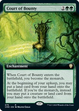 Court of Bounty (Extended Art) [Commander Legends] | Enigma On Main