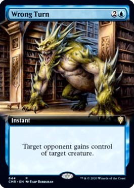 Wrong Turn (Extended Art) [Commander Legends] | Enigma On Main