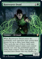 Rootweaver Druid (Extended Art) [Commander Legends] | Enigma On Main