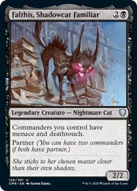 Falthis, Shadowcat Familiar [Commander Legends] | Enigma On Main