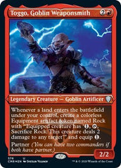 Toggo, Goblin Weaponsmith (Foil Etched) [Commander Legends] | Enigma On Main