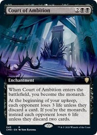 Court of Ambition (Extended Art) [Commander Legends] | Enigma On Main