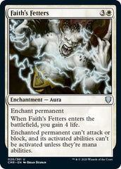 Faith's Fetters [Commander Legends] | Enigma On Main