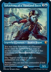 Sakashima of a Thousand Faces (Foil Etched) [Commander Legends] | Enigma On Main