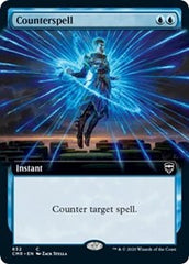 Counterspell (Extended Art) [Commander Legends] | Enigma On Main