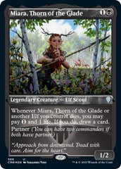 Miara, Thorn of the Glade (Foil Etched) [Commander Legends] | Enigma On Main