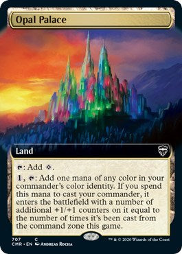 Opal Palace (Extended Art) [Commander Legends] | Enigma On Main