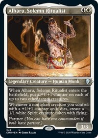 Alharu, Solemn Ritualist (Foil Etched) [Commander Legends] | Enigma On Main