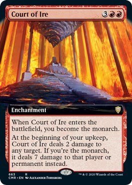 Court of Ire (Extended Art) [Commander Legends] | Enigma On Main