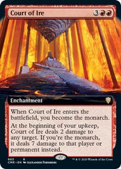 Court of Ire (Extended Art) [Commander Legends] | Enigma On Main