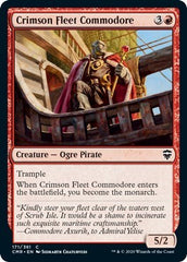 Crimson Fleet Commodore [Commander Legends] | Enigma On Main