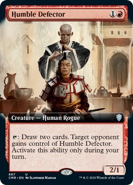 Humble Defector (Extended Art) [Commander Legends] | Enigma On Main