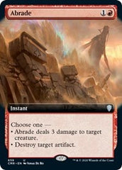 Abrade (Extended Art) [Commander Legends] | Enigma On Main