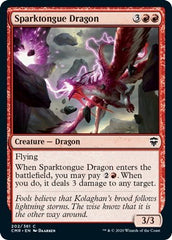 Sparktongue Dragon [Commander Legends] | Enigma On Main