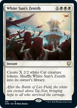 White Sun's Zenith [Commander Legends] | Enigma On Main