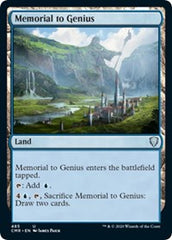 Memorial to Genius [Commander Legends] | Enigma On Main