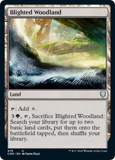 Blighted Woodland [Commander Legends] | Enigma On Main