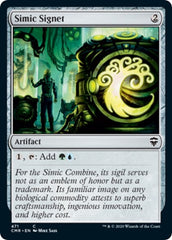 Simic Signet [Commander Legends] | Enigma On Main