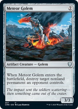 Meteor Golem (467) [Commander Legends] | Enigma On Main