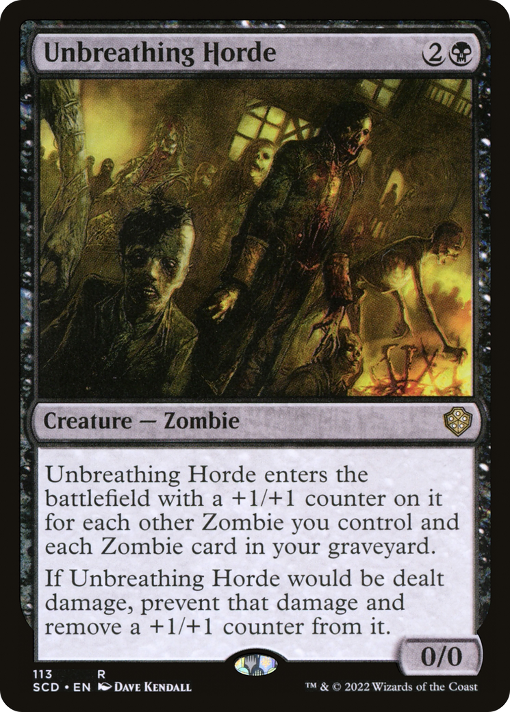 Unbreathing Horde [Starter Commander Decks] | Enigma On Main