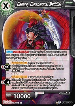 Dabura, Dimensional Meddler [BT12-125] | Enigma On Main