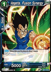 Vegeta, Fusion Synergy [BT12-036] | Enigma On Main