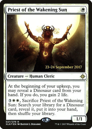 Priest of the Wakening Sun [Ixalan Promos] | Enigma On Main