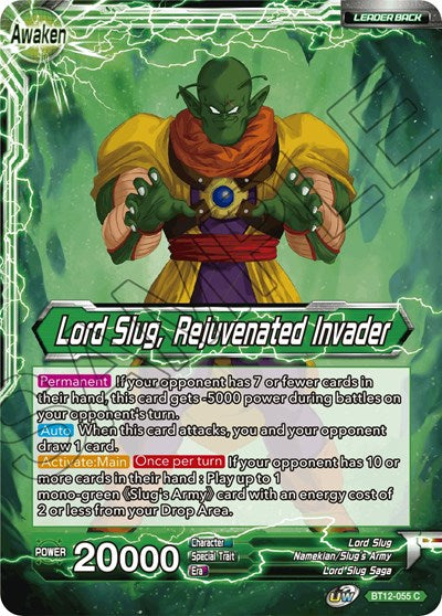 Lord Slug // Lord Slug, Rejuvenated Invader [BT12-055] | Enigma On Main