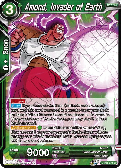 Amond, Invader of Earth [BT12-071] | Enigma On Main