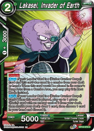 Lakasei, Invader of Earth [BT12-075] | Enigma On Main