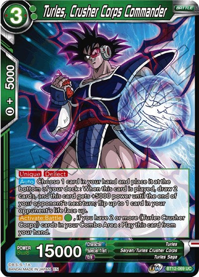 Turles, Crusher Corps Commander [BT12-069] | Enigma On Main