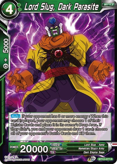 Lord Slug, Dark Parasite [BT12-077] | Enigma On Main