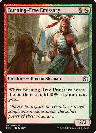 Burning-Tree Emissary [Duel Decks: Mind vs. Might] | Enigma On Main