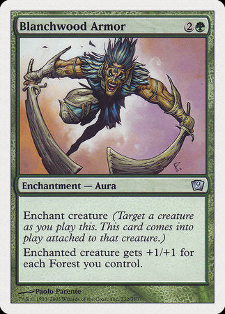 Blanchwood Armor [Ninth Edition] | Enigma On Main