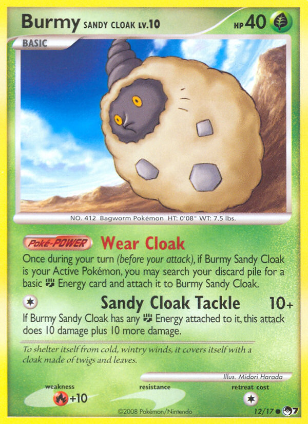 Burmy Sandy Cloak (12/17) [POP Series 7] | Enigma On Main