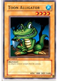 Toon Alligator [Starter Deck: Pegasus] [SDP-009] | Enigma On Main