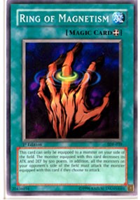 Ring of Magnetism [Starter Deck: Pegasus] [SDP-039] | Enigma On Main