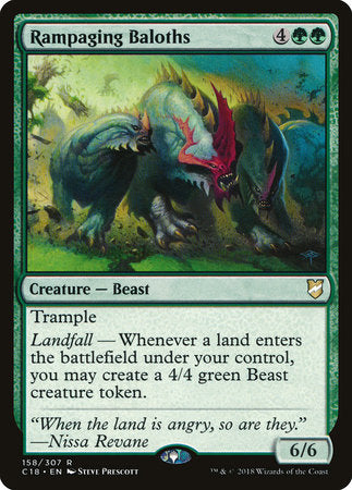 Rampaging Baloths [Commander 2018] | Enigma On Main