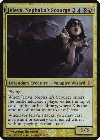 Jeleva, Nephalia's Scourge (Commander 2013) [Commander 2013 Oversized] | Enigma On Main