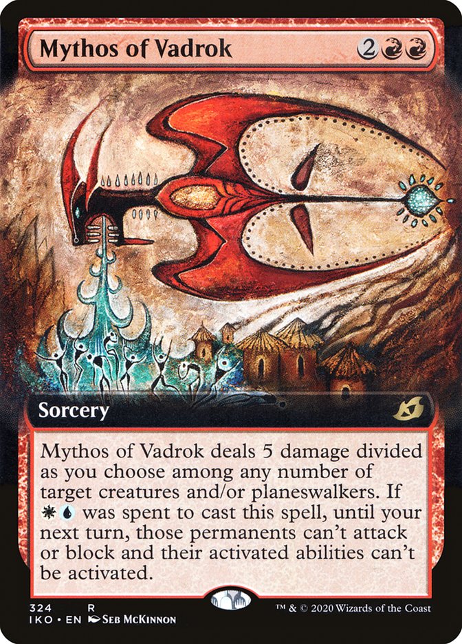 Mythos of Vadrok (Extended Art) [Ikoria: Lair of Behemoths] | Enigma On Main