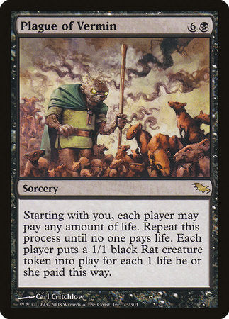 Plague of Vermin [Shadowmoor] | Enigma On Main