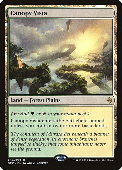 Canopy Vista [Battle for Zendikar Promos] | Enigma On Main