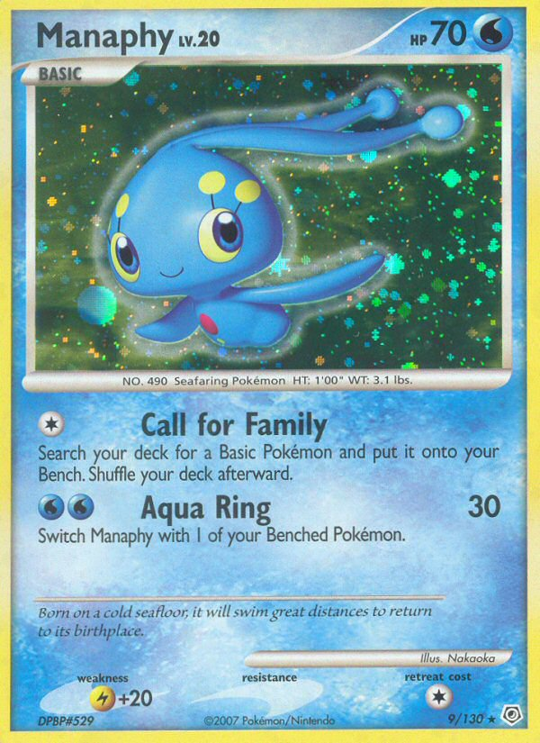 Manaphy (9/130) [Diamond & Pearl: Base Set] | Enigma On Main