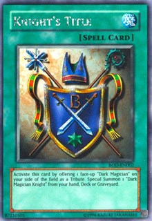 Knight's Title (Reshef of Destruction) [Yu-Gi-Oh! Video Game Promotional Cards] [ROD-EN002] | Enigma On Main